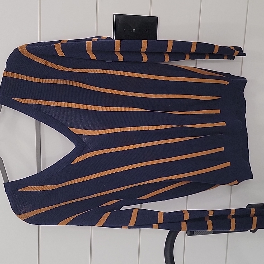 Forever 21 Deep V Neck Sweater